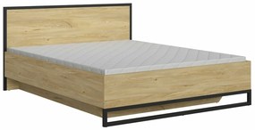 Κρεβάτι Boston DD111, 160x200, Πλαστικοποιημένη μοριοσανίδα,  Τάβλες για Κρεβάτι, 165.5x206x90cm