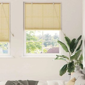 vidaXL Ρολά και Σκίες Παραθύρων Φυσικό 100 x 220 cm Μπαμπού