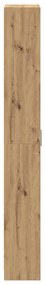 vidaXL Ντουλάπι artisan δρυς 55 x 25 x 189 εκ. Επεξεργασμένο ξύλο