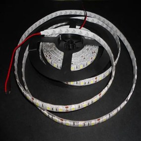 Led ταινία αδιάβροχη 5m 14,4W 12VDC θερμό λευκό φως IP65 εύκαμπτη &amp; αυτοκόλλητη