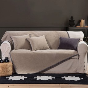 Ριχτάρι Τριθέσιου Καναπέ 2 Όψεων (170x300) Nef-Nef Homeware Brand Beige