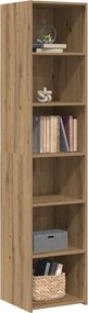 vidaXL Πλαϊνό γραφείο Artisan Δρυς 40 x 41 x 185 εκ.