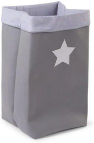 Κουτί Αποθήκευσης Κανβάς Grey Stripes Childhome
