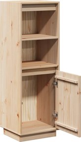 vidaXL Ντουλάπι Ψηλό 37 x 34 x 110 εκ. από Μασίφ Ξύλο Πεύκου