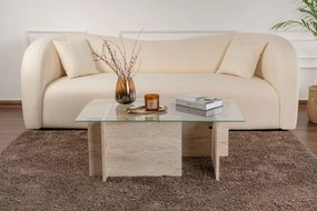 Coffee Table Vetrino - Travertine Travertine
