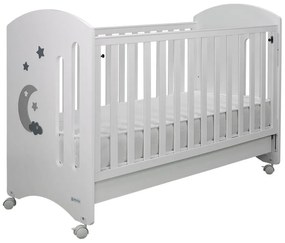 Κούνια (60x130) Bebe Stars Azure White 450-02