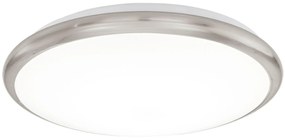 Φωτιστικό Οροφής Led Manilva 93498 White-Grey Eglo Μέταλλο,Πλαστικό