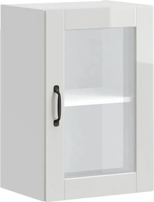vidaXL Ντουλάπι τοίχου κουζίνας γυάλινη πόρτα Porto
