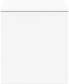 vidaXL Κουτί Αποθήκευσης Λευκό 100x42x46 εκ. Επεξεργασμένο Ξύλο