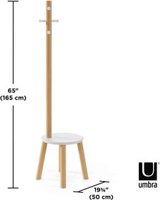 Umbra Pillar καλόγερος ρούχων ξύλο/μέταλλο 165X50εκ.1014257-668