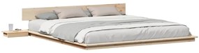 vidaXL Σκελετός Κρεβατιού Καφέ 180 x 200 cm ξύλο