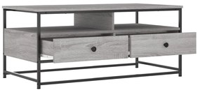 vidaXL Τραπεζάκι Σαλονιού Γκρι Sonoma 100 x 51 x 45 εκ. Επεξεργ. Ξύλο