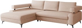 Γωνιακός καναπές Rosa-Roz-Αριστερή - 265.00Χ184.00Χ88.00cm