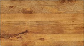 vidaXL Επιτραπέζια επιφάνεια 100x60x2,5 cm Ορθογώνια από μασίφ ξύλο
