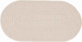 vidaXL Χαλί ZIZUR Κρεμ 200 x 100 cm Πολυπροπυλένιο