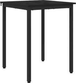 vidaXL Τραπεζαρίες 60 x 60 x 75 cm ΜΕΤΑΛΛΟ