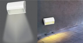 LED Απλίκα Εξωτερικού Χώρου Wall 3W 3000K IP44 Λευκό