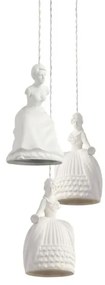 Κρεμαστό Φωτιστικό Οροφής Γύψος HANDAN &amp; LATIFE 77-3677 Homelighting-77-3677-Λευκό 77-3677
