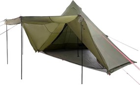 vidaXL Σκηνή Οικογενειακή Tipi 8 Ατόμων Αδιάβροχη Πράσινη Λαδί