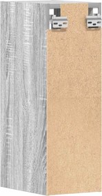 VidaXL Κρεμαστό Ντουλάπι "Riga" Γκρι Sonoma 20x29,5x60 εκ. από Τεχνητό Ξύλο