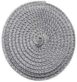 Σουβέρ 02120200 (Σετ 4τμχ) 10cm Grey Gusta Polypropylene