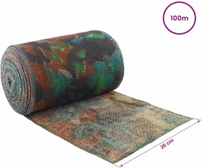vidaXL Ρολό από Τζute 25 x 10000 εκ Παραλλαγή