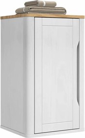 vidaXL Ντουλάπα τοίχου μπάνιου FLORO Λευκό 35 x 30 x 60 cm