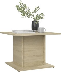 vidaXL Τραπεζάκι Σαλονιού Sonoma Δρυς 55,5x55,5x40 εκ. Επεξεργ. Ξύλο