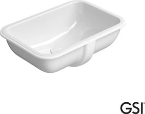 GSI Pura 7247 50x35 - Υποκαθημενος Νιπτήρας Μπανιου