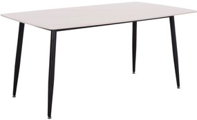 ΤΡΑΠΕΖΙ RAVEN HM18150.01 ΚΕΡΑΜΙΚΟ TOP ΜΕ ΟΨΗ ΛΕΥΚΟ ΜΑΡΜΑΡΟ 160x80x74Υεκ.