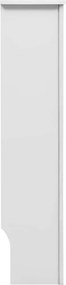 vidaXL Κάλυμμα Καλοριφέρ Λευκό 172 x 19 x 81,5 εκ. από MDF