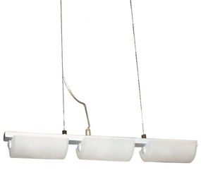 Φωτιστικό Οροφής ANESIS29913P 3xG9 40W White-Silver Aca