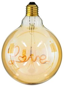 Λαμπτήρας Led Filament 99252 G125 E27 4W 340lm Dimmable Clear GloboStar