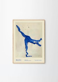 Πόστερ, Bleu, Lucrecia Rey Caro, (50x70cm), Μπλε, Sustainable Paper,THE POSTER CLUB