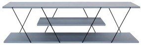 Έπιπλο τηλεόρασης Tars γκρι-μαύρο 120x30x33εκ 120x30x33 εκ.