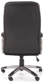 Καρέκλα γραφείου Houston 1002, Μαύρο, 114x66x72cm, 19 kg, Με μπράτσα, Με ρόδες, Μηχανισμός καρέκλας: Κλίση | Epipla1.gr
