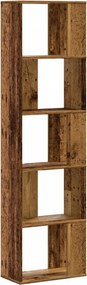 vidaXL Βιβλιοθήκη 5 Επιπέδων 45x23,5x162,5 εκ. Επεξεργ. Ξύλο