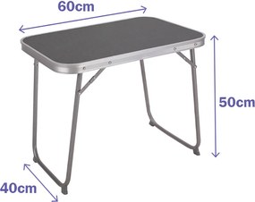 Πτυσσομενο τραπεζακι Marbueno 60 x 40 x 50 cm Πολύχρωμο