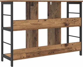 vidaXL Ράφι Βιβλίων 6 επιπέδων 102 x 32 x 72,5 εκ. Επεξεργασμένο Ξύλο