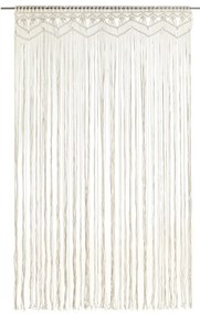 vidaXL Κουρτίνα Μακραμέ 140 x 240 εκ. Βαμβακερή