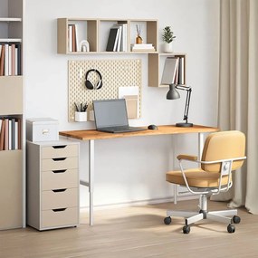 vidaXL Επιφάνεια Τραπεζιού Ορθογώνιος 140x60x2,5 εκ. Μασίφ Ξύλο Δρυός