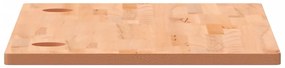 vidaXL Επιφάνεια Γραφείου 110x60x2,5 εκ. από Μασίφ Ξύλο Οξιάς