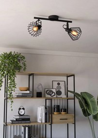 Φωτιστικό Σποτ Eglo 98763 TABILLANO Μαύρο Ματ (Black Mat)