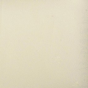 vidaXL Πολυθρόνες Σετ 3 Τεμαχίων Κρεμ Συνθετικό Δέρμα με Μαξιλάρια