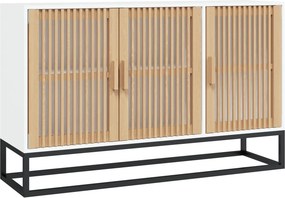 vidaXL Ντουλάπι Λευκό 105 x 30 x 65 εκ. από Επεξεργασμένο Ξύλο