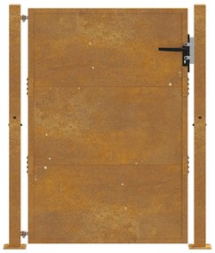 vidaXL Πύλη Κήπου 105 x 130 εκ. από Ατσάλι Corten