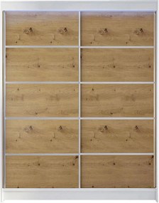 Ντουλάπα Camino IV Συρόμενη-Fusiko-Leuko