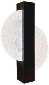 Απλίκα Φωτιστικό Τοίχου LED 6W Μαύρο Arte Illumina Erato 144-52009 Eurolamp-144-52009-Μαύρο 144-52009
