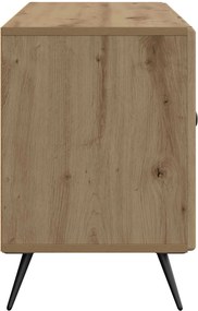 vidaXL Ντουλάπι TV 99 x 34,5 x 50 εκ. Artisan Δρυς Επεξεργασμένο Ξύλο