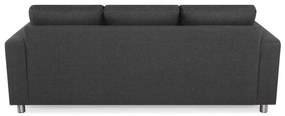 Γωνιακός Καναπές Scandinavian Choice C175, Ασημί, Ανθρακί, 214x143x80cm, Πόδια: Μέταλλο | Epipla1.gr